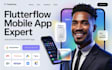 build flutterflow mobile app flutter developer android ios figma fintech app dev