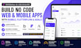 build no code web and mobile apps with bubble flutterflow and adalo