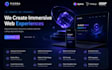 wix interactive 3d animated website threejs, webgl, gsap webflow, spline