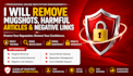 remove mugshots unwanted harmful articles delete negative links google search