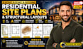 design residential site plans, foundation layouts and framing drawings