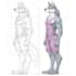 draw furry characters and fursonas