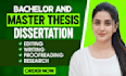 edit, proofread bachelor and master thesis, dissertation