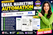 setup convertkit, flodesk email automation and kit newsletter
