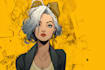 superhero character for comics