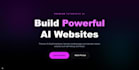 build a premium modern startup website in nextjs
