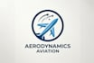 design a super high quality plane, aviation logo