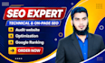 do technical and on page SEO for google ranking