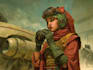 draw sci fi character art and futuristic concept design