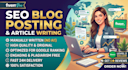 content write articles and blog posts