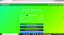 create a modern interactive quiz game website