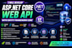 develop asp net core web API with entity framework