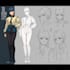 create anime character sheet