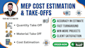 do cost estimation, quantity takeoff, and material take off