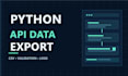 build a python script to export API data to CSV