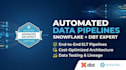 build automated data pipelines using snowflake and dbt
