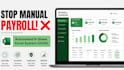 build an excel payroll system with automatic salary calculat