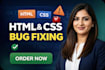 fix HTML and CSS bugs in your website