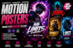 create animated cinematic motion posters
