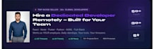 provide a dedicated remote developer for your web, mobile, or ai project