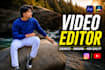 professional video editing for insta and youtube
