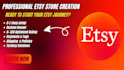 build a premium etsy store