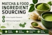 help you source matcha and food ingredients from china