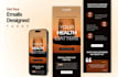design and set up klaviyo email campaigns