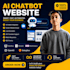 build a professional ai chatbot website for your business