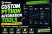 build custom python automation tools