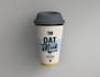 do creative paper cup packaging design