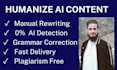rewrite, proofread, and humanize your ai content