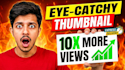 design amazing 2k youtube thumbnail that attract viewers