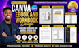 design canva ebook canva coaching workbook course workbook worksheet journal