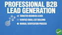 b2b lead generation, business leads, email list building