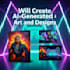 professional   ai generated art and designs