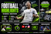 create professional football highlights and soccer edits