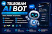 create custom telegram bots and automation systems