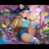 create epic anime action scene artwork