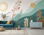 design premium abstract art for interior decoration