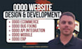 design odoo website, odoo ecommerce and customize odoo erp