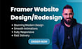 design, redesign, and develop framer websites