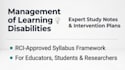 provide expert learning disability study notes and intervention plans