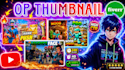 design cool gaming thumbnails
