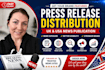 publish press release on UK USA sites with PR distribution