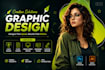 creative graphic designer for modern brands