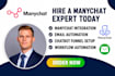 manychat integration, email automation, chatbot funnel setup