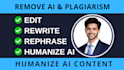 remove ai from your essay and humanize your ai content