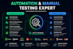 manual and automation testing