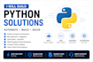 build python automation scripts, bots, and apis